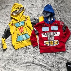 Transformer hoodies ( set of 2)